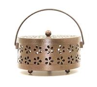 Soporte de Bobina de Mosquito, Soporte para Mosquitos, Caja para Espiral Antimosquitos, Mosquito Coil Holder, con Cepillo de Limpieza Adecuado para el Hogar, Al Aire Libre, Hotel, Escuela