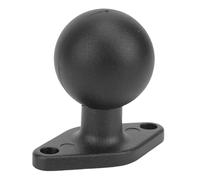 Soporte de Bola, Aleación de Aluminio, Goma, Placa Base de Montaje de Bolas de 1,5 Pulgadas para Teléfonos Inteligentes, Tabletas, Cámaras, GPS, Buscadores de Peces