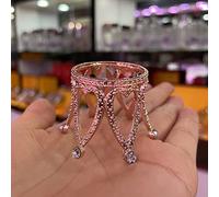 Soporte de bola de cristal de metal con forma de corona, soporte de exhibición para escritorio, decoración del hogar, accesorios de fotografía, apto para bolas de 4 a 5 cm