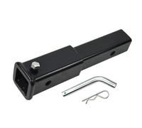 Soporte de Bola Tubo Receptor de extensión de Enganche de Remolque, 7 Pulgadas, para Enganche de 2 Pulgadas, Barra de Remolque Ajustable, SUV, Coche y camión