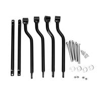 Soporte De Bolsa Lateral, 12mm/0,5 Pulgadas Soporte Universal para Alforja Barras De Soportes Montaje Accesorios Piezas Motocicleta Soporte Protector de Bolsa Lateral para modificación de Motocicleta
