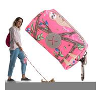 Soporte De Bolsas De Caca De Mascotas - Portador De Residuos Manos Libres, Almacenamiento De Basura Compacta | Elegante Contenedor A Prueba De Fugas, De Clip Para Llevar, Kit De Accesorios De