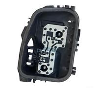 Soporte de bombilla trasera exterior para Sharan 7N, compatible con OE 7N0945258/7N0945257, enchufe de repuesto negro ABS (derecha)
