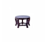 Soporte de bonsái maceta redonda de madera, jarrón, tarro de vino, base de acuario, adornos de madera maciza, planta de piedra extraña maceta y soporte de madera en la parte inferior base de maceta de