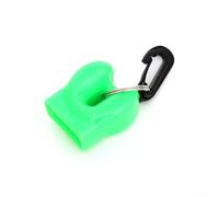 Soporte de boquilla de buceo para regulador de pulpo, protector de segunda etapa con alta visibilidad, color naranja para montaje Bcd y prevención de arena en equipo de buceo, 56 mm, rosa (verde)