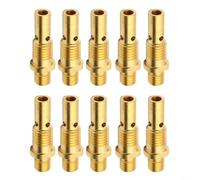 Soporte de boquilla de cobre para difusor de gas para WeldPak 180HD 35-50, 10 piezas de piezas de soldadura MIG