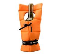 Soporte de botellas de vino, bolso de vinos | Bolsa de refrigerador de vino de tema náutico | Soporte de bebidas de un solo compartimento reutilizable, accesorios de viaje para la playa, picnic