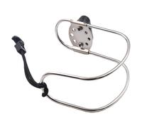 Soporte de boya de anillo salvavidas. Soporte de herradura ajustable para boya salvavidas. Soporte fácil de usar, resistente al desgaste diseñado para barcos, equipos de seguridad marítima que