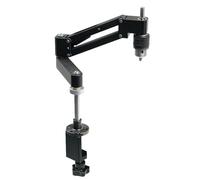 Soporte de brazo de aluminio ligero flexible para taladros manuales, proyectos de manualidades, soporte de montaje de roscado