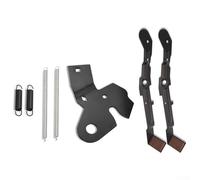 Soporte de brazo de cubierta de cortacésped con kit de leva de rodillo de repuesto para piezas de cortacésped Craftsman Riding Mower, componentes de cubierta compatibles LT1000 LT2000 532151785