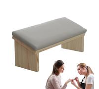 Soporte De Brazo De Manicura Resistente - Soporte De De Precisión, Almohadilla De Brazos Biselados De Cuero PU | Reposamanos Para Tecnología De Uñas, Para Pulir, Dibujar Y Decorar Uñas, Cojín Par