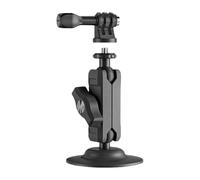 Soporte de brazo de metal en ángulo múltiple con base adhesiva resistente, capacidad de carga de 4 kg para equipo de fotografía de aventura, aviación, aleación de aluminio, accesorios de cámara de