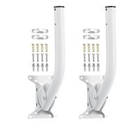 Soporte de brazo en J resistente a la intemperie con 150° para pared satélite WiFi al aire libre / soporte de montaje de electrodo para