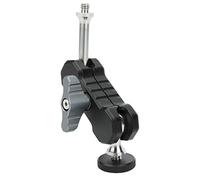 Soporte de Brazo mágico con Cabezal esférico de aleación de Aluminio, Brazo mágico metálico con Cabezal esférico Giratorio de 360°, Soporte de expansión Universal con Tornillo de