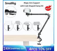 Brazo mágico de escritorio SmallRig 5625 con kit de abrazadera en forma de cangrejo