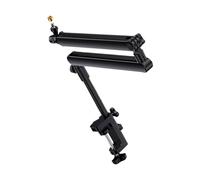 Soporte de brazo para micrófono, abrazadera resistente de rotación de 360° para transmisión de podcast, soporte de recogida, abrazadera de junta micr