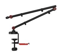 Soporte de brazo para micrófono Genesis NGM-2156 Thulium 500 Base escritorio, acero compacto 1Kg