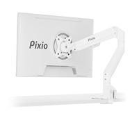 Soporte de Brazo para Monitor Pixio PS1S Wave Blanco - Compatible con monitores hasta 32" y 19,8 lbs. VESA, gestión de Cables integrada y diseño ergonómico para tu Espacio de Trabajo.
