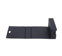 Soporte de Brocas de Taladro Uñas, Taladro Uñas -Enconocal -Memoria Portátil con Plegamiento Memoria Luz para Herramientas Manicura Fácil Limpiar (BLACK)