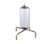 Soporte de burbujas para un fácil reemplazo de película, dispensador manual de espuma para embalaje, manejo y transporte, herramienta de embalaje eficiente