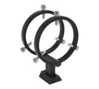 Soporte de buscador de puntero ajustable con anillos guía de 6 puntas para telescopio astronómico de 82 mm (49 mm-81 mm)
