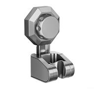 Soporte de cabezal de ducha con punzón de succión al vacío, altura ajustable y construcción ABS para uso de accesorios de baño en hogares y hoteles