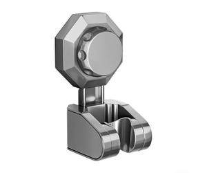 Soporte de cabezal de ducha con punzón de succión al vacío, altura ajustable y construcción ABS para uso de accesorios de baño en hogares y hoteles