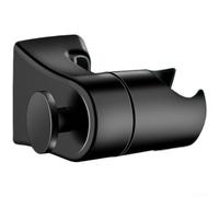 Soporte de cabezal de ducha de acero inoxidable montado en la pared con rotación de 360 grados y agarre ajustable para cabezal de ducha de 4 pulgadas (B)