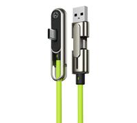 Soporte de cable de carga plegable - 240W Head Fast Charger, Invisible Holder Design, Sideways conector con salida fuerte | Smartphones Tablets Electronics Charging For Outdoor Travel Use