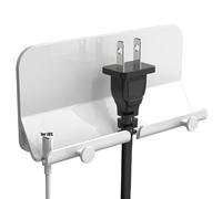 Soporte de cable para pared, soporte para tableta, 14 x 7 x 3 cm, 5,51 x 2,76 x 1,18 pulgadas, adhesivo Key Organizer, diseño no multifuncional, compacto bathroom Gadget, Home Studio Travel Use