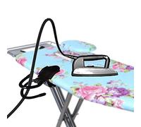 Soporte de cable para plancha de vapor - evita que el planchado o tropiece - se adapta a todas las tablas de planchar estándar - no se enreda la cuerda