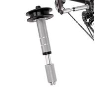 Soporte de cadena de bicicleta - Código combinado restablecible, cadena de bicicleta de acero flexible | Soporte extractor de conexión de cadena de rodillos para bicicleta de motocicleta, protector de