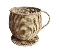 Soporte de café para encimera | Soporte de escritorio en forma de | Contenedor de gran capacidad para café | Para mostrador, salón, , bar, fruta, plátano, pera, aperitivos, cocina, cas
