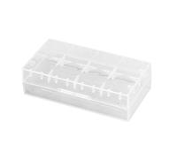 Soporte de caja de Carcasa con cargador de batería para 16340/CR123A/18650/de botón