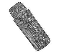 Soporte de Caja de cigarros Yomiyuyry, Caja de Viaje de cigarro de Doble tragamonedas de Cuero portátil, patrón de Textura Elegante para el Uso de la Fiesta al Aire Libre (Plata)