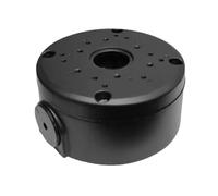 Soporte de caja de conexiones para cámara de seguridad, base impermeable para cámaras domo y paneles solares, caja oculta de cable de techo ABS duradero, soporte de montaje en pared para sistemas de