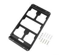 Soporte de caja de herramientas de aleación de aluminio, placa de montaje para caja de herramientas Packout, para organización general de talleres e instalación de automóviles