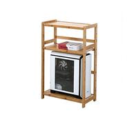 Soporte de Caja de mainframe de computadora extraíble, Estante de Almacenamiento for Oficina en casa, Estante de chasis, Aterrizaje Multicapa (Color : A, Size : Small)