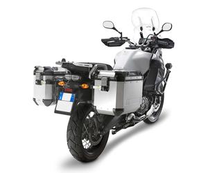 Soporte de caja lateral tubular de acero GIVI para Trekker Outback para varios modelos de Yamaha (ver descripción)