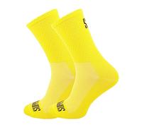 Soporte de calcetines de ciclismo para hombre, tecnología transpirable de fibra antideslizante, unisex, divertidos patrones de ciclista, accesorios para senderismo, escalada 8-9 UK / 42-44 EU