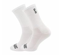 Soporte de calcetines de ciclismo para hombre, tecnología transpirable de fibra antideslizante, unisex, divertidos patrones de ciclista, accesorios para senderismo, escalada 3-5 UK / 36-38 EU