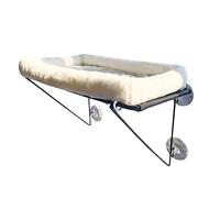 Soporte de cama para muebles de hamaca para tomar el sol, hamaca montada en ventana para gatitos pequeños y grandes