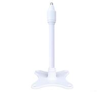 Soporte de cámara ajustable con cuello de cisne para monitor de bebé, adecuado para enseñar, cocinar y más (blanco)