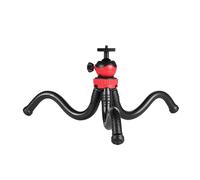 Soporte de cámara con patas de goma para una fijación segura en rieles de árboles, superficies lisas, accesorios de montaje de viaje, soporte flexible para trípode de cámara