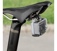 Soporte de cámara de acción de aleación de aluminio para rieles de asiento de bicicleta, compatible con sillines de 7 a 7 10 mm, incluyendo llave hexagonal y juntas de silicona