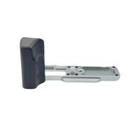 Soporte de cámara de aluminio mecanizado preciso y madera para X100VI X100V, fácil acceso a la estabilidad de la batería, mango de madera Pgotografía