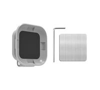 Soporte de cámara de durabilidad con placa de hierro adhesiva para diseño plegable y rápido de desmontaje, accesorio de montaje multiposición para coche