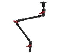 Soporte de Cámara de Escritorio Flexible, Soporte de Teléfono Superior Ajustable con Súper Abrazadera, Brazo Mágico Articulado Profesional de 22in para Luces LED, Micrófonos (22