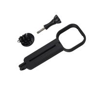 Soporte de cámara de mano delgado con enlace de trípode y almohadilla de silicona antideslizante para accesorios, mecanismo de bloqueo seguro, extensión de adaptador de dos pies