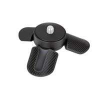 Soporte de cámara de mesa con soporte de 1/4 pulgadas | Trípode compacto plegable, patas de perfil bajo, soporte de base plana estable para vlogging o viajes